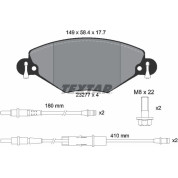 Bremsbelagsatz Citroen P. C5 | 2327701