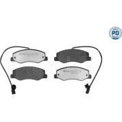 Bremsbelagsatz Renault T. Master 10- Doppelrad A | 025 251 7218/PD