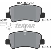Bremsbelagsatz Renault T. Master 10- Single | 2511201