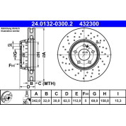 Bremsscheibe | 24.0132-0300.2