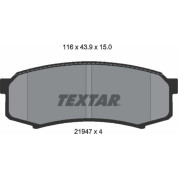 Bremsbelagsatz Toyota T. Landcruiser 03-/Pajero 03 | 2194701