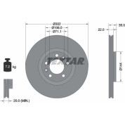 Bremsscheibe Citroen T. C6 05 | 92197103