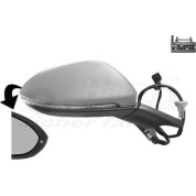 Aussenspiegel re. elek. Verst. bhz. grund | VW Golf VII 10PIN konvex OE 5G0 857 522 +