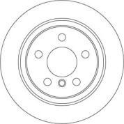 11 482 090 Bremsscheibe HA | BMW 2er, X1 13 | DF6756