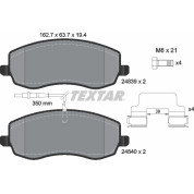Bremsbelagsatz Citroen P. C8/807 06- 2.2Hdi | 2483901