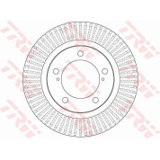 Bremsscheibe Toyota P. Landcruiser 08 | DF6239S