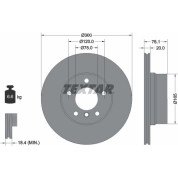 Bremsscheibe Bmw T. E82/88 07 | 92199503