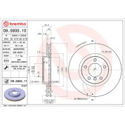 11 481 031 Bremsscheibe VA re | BMW E36 M3 92 | 09.5935.11