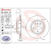 11 482 047 Bremsscheibe HA | BMW E90,X1 05 | 09.A270.11