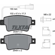 Bremsbelagsatz Fiat T. Punto 1.4 12- Mit Sensor | 2535701