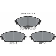 Bremsbelagsatz Mazda P. 3 1.5-2.2D 13 | 2587501
