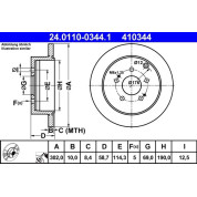 Bremsscheibe | 24.0110-0344.1