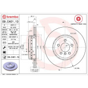 11 482 093 Brembo PREMIUM HA zweiteilig | BMW 3er, 4er 11 | 09.C401.13