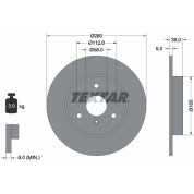 Bremsscheibe Smart P. Fortwo | 92097603