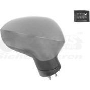 Aussenspiegel re. elek. Verst. klapp | Seat Ibiza V konvex grundiert bhz OE 6J1857508G9B9