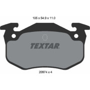 Bremsbelagsatz Renault T. Megane/Clio/19/Zx/Xsara/206/306 | 2097401