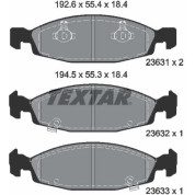 Bremsbelagsatz Jeep P. Grand Cherokee 99 | 2363101