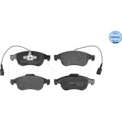 Bremsbelagsatz Alfa P. Giulietta 1.4-1.6 10- Mit Sensor | 025 245 3819/W