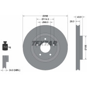 Bremsscheibe | 92167405