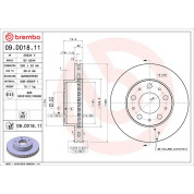 70 481 049 Bremsscheibe VA | CITROEN Jumper PEUGEOT Boxer 06 | 09.D018.11