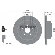 Bremsscheibe Subaru T. Impreza 00- Wrx/Legacy 03- 3.0 | 92173603