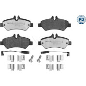 Bremsklötze HA Platinum | MERCEDES Sprinter, VW Crafter 06 | 025 291 9019/PD