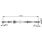 Handbremsseil | RENAULT Master | 1987482012