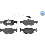 Bremsbelagsatz Fiat P. Bravo/Brava/Marea 95-02 Mit Sensor | 025 219 2717/W