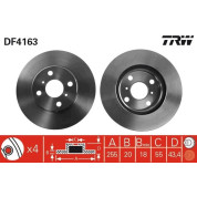 Bremsscheibe Toyota P. Yaris | DF4163