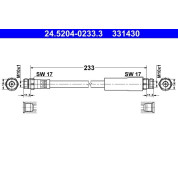 Bremsschlauch | 24.5204-0233.3