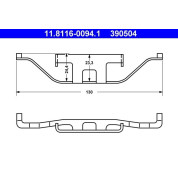 ATE Feder, Bremstrommel
