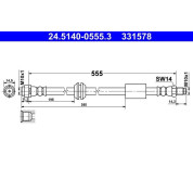 Bremsschlauch | 24.5140-0555.3