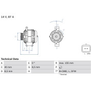 Lichtmaschine | RENAULT Thalia | 0 986 042 720