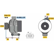 Lichtmaschine | FORD Focus | 0 986 080 230