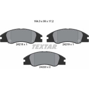 Bremsbelagsatz Kia P. Cerato 04 | 2421801