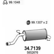 Endschalldämpfer | OPEL Corsa D 1.4 06 | 34.7139