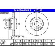 Bremsscheibe | 24.0120-0169.1