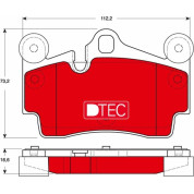 Bremsbelagsatz Porsche T. Cayenne 3,2-4,8 02-10 Dtec Cotec | GDB1653DTE
