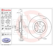 83 481 061 Bremsscheibe VA | MAZDA CX-7 06- (DM320) | 09.C177.11