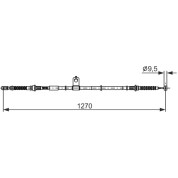 Handbremsseil | MAZDA MX-5 05-14 | 1987482898