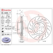 15 481 045 Bremsscheibe VA | MERCEDES W220 98 | 09.A353.11