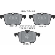 Bremsbelagsatz Opel P. Vectra C 02- 2.8/3.2 V6/3.0Cdti | 2022401