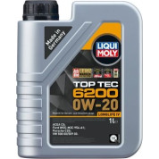 Liqui Moly Top Tec 6200 0W-20 1 l | 20780 | 1L Kanister Kunststoff