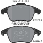 Bremsbelagsatz Citroen P. C4 Picasso 07-09 | 2455701