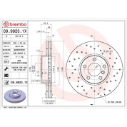 Bremsscheibe VA | BMW X5,X6 06 | 09.9923.1X