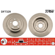 Bremsscheibe Subaru T. Legacy | DF7329