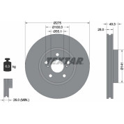 Bremsscheibe Toyota P. Avensis 15 | 92142003