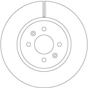 Bremsscheibe | DF6842