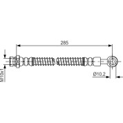 Bremsschlauch | HYUNDAI i10 | 1987481645