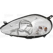 Scheinwerfer L H4 +MOT CHROM 8-PIN VALEO PQ | FIAT GRANDE PUNTO 11,08-9,09 | 43888